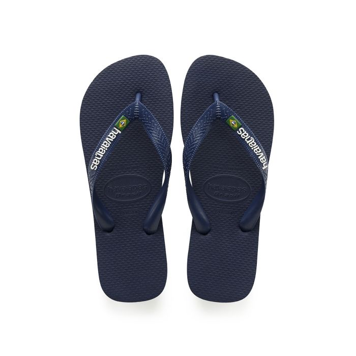 HAVAIANAS BRASIL LOGO navy blue