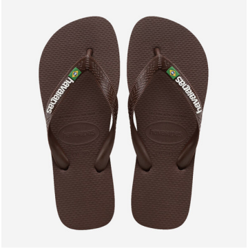  HAVAIANAS BRASIL LOGO Dark brown
